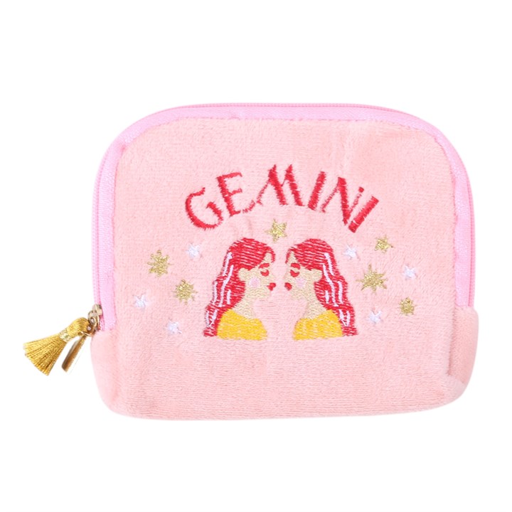 Sternzeichen Samttäschchen Zwillinge ♊ – Gemini Zodiac Velvet Pouch