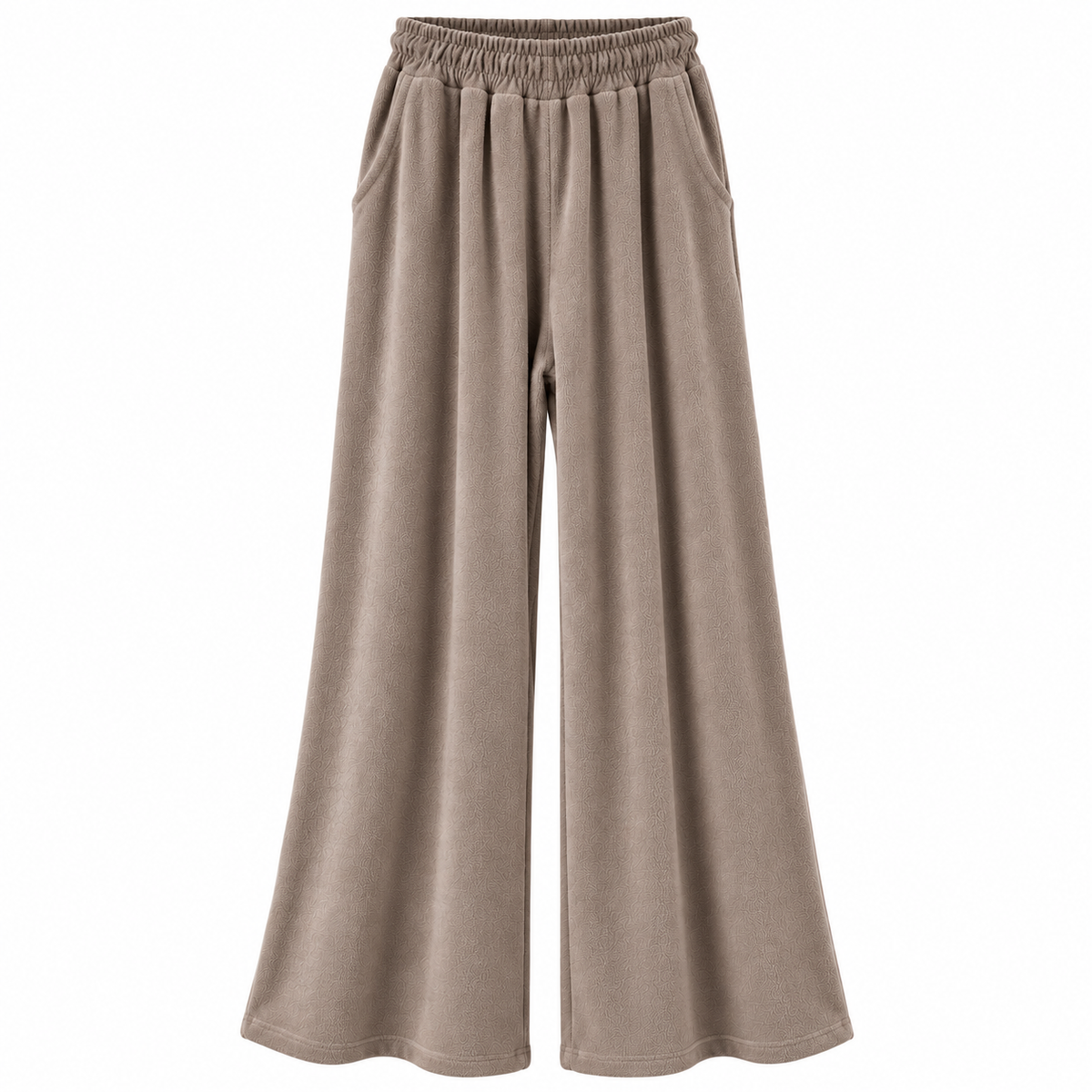 Cozy Frottee Hose – Wide Leg