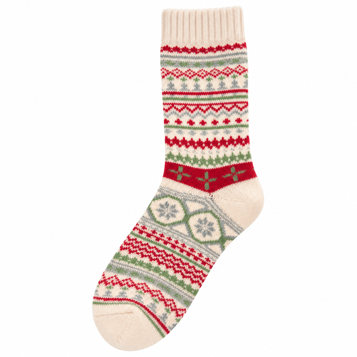 Kaschmir Wollsocken – Norweger