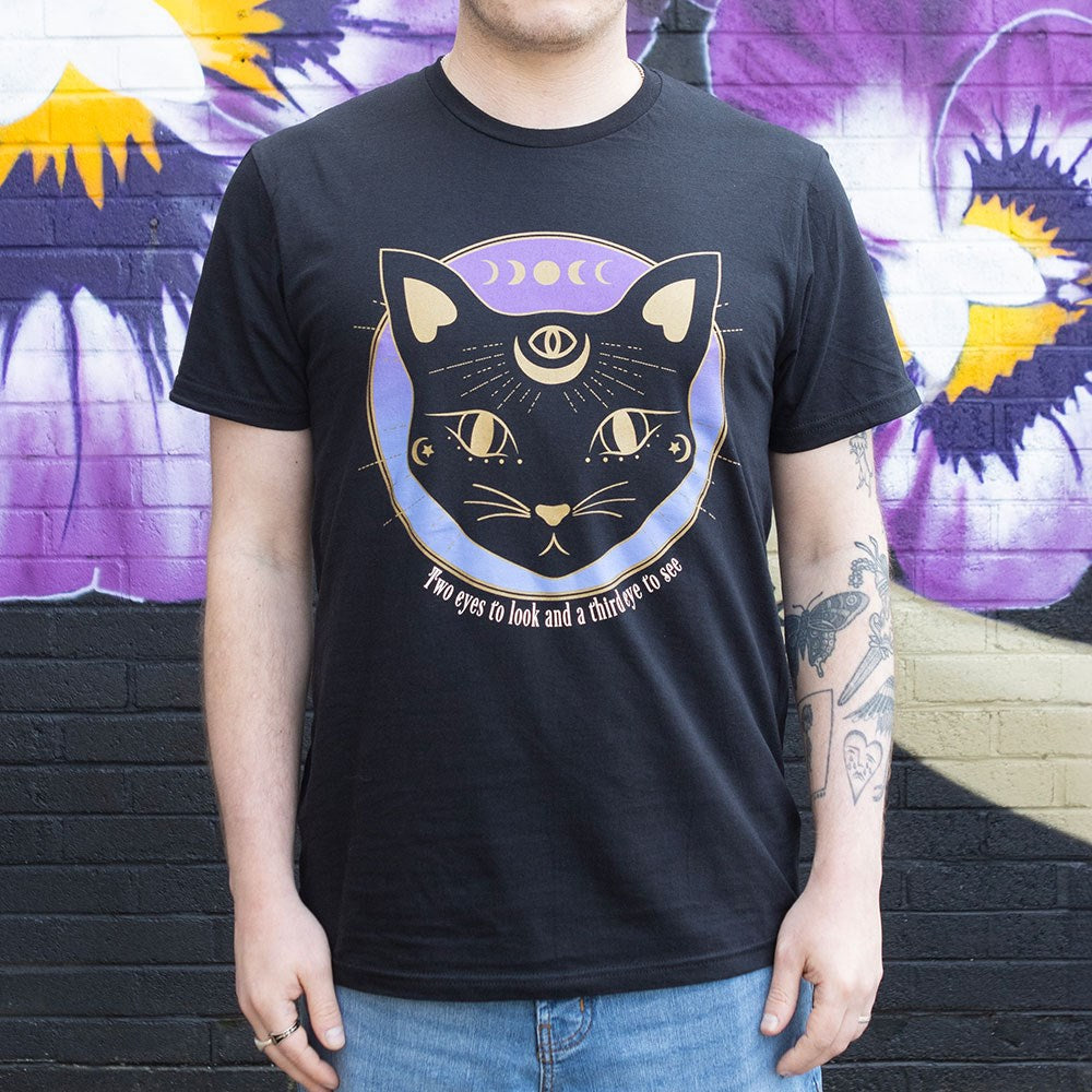 Mystische Katze - T-Shirt