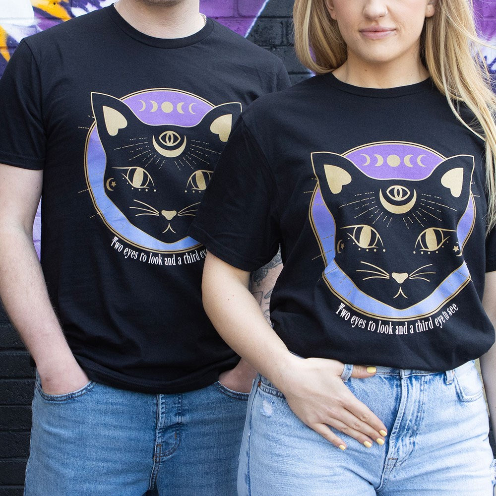 Mystische Katze - T-Shirt