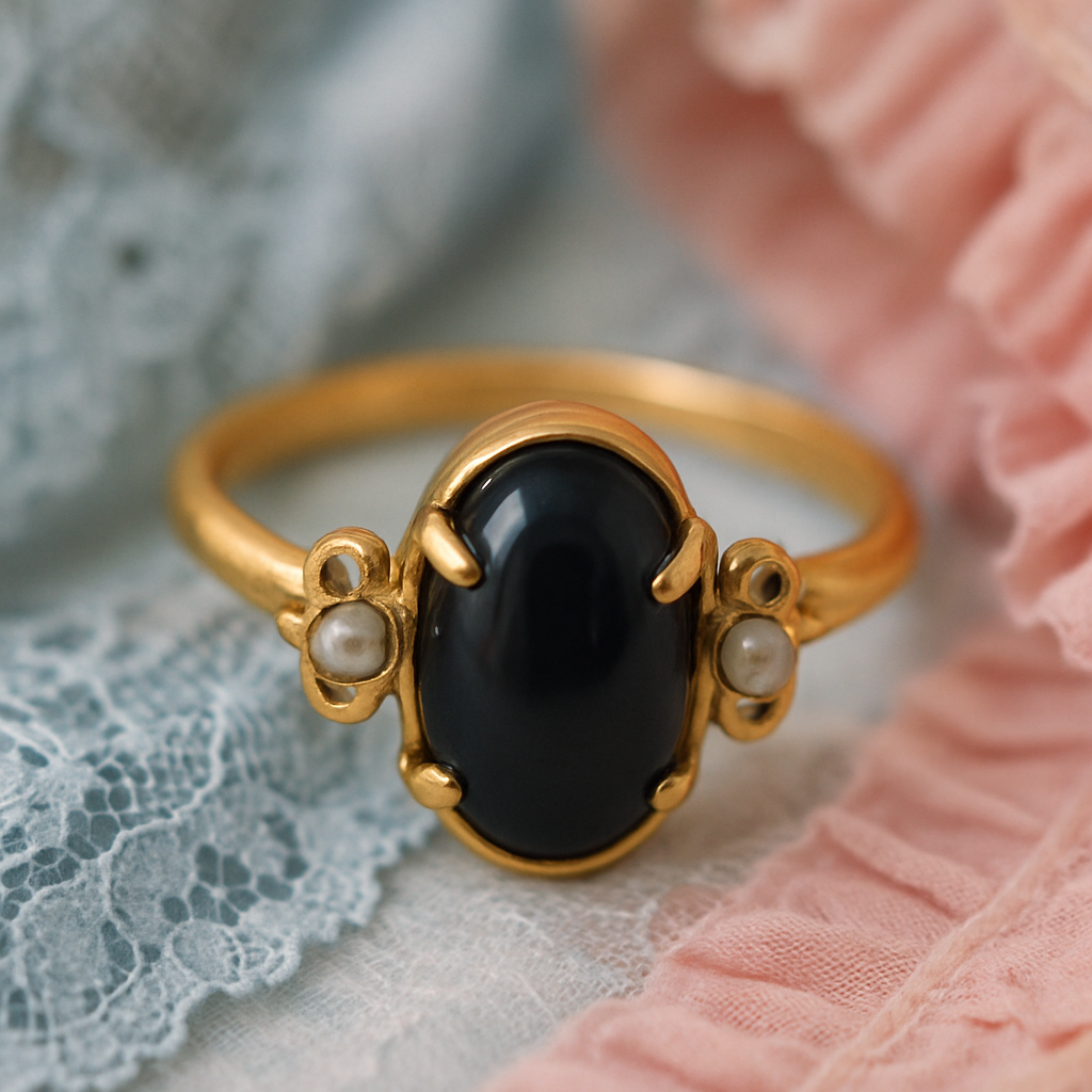 Antoinette Ring - Onyx