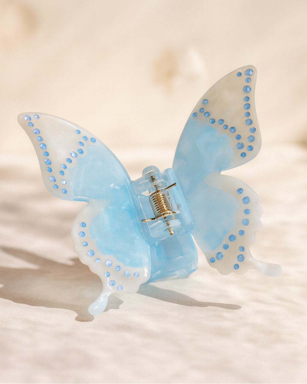 Aura Butterfly Haarklammer - Blau