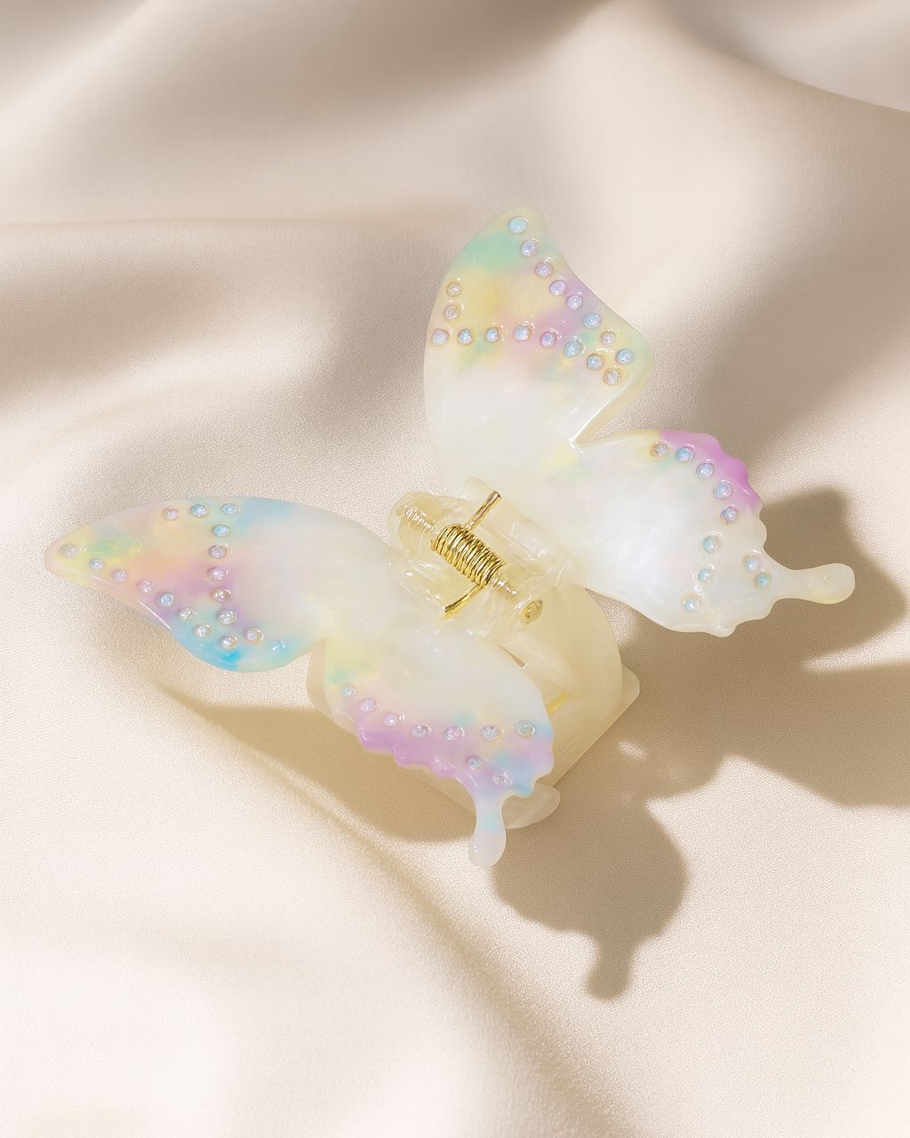 Aura Butterfly Haarklammer - White