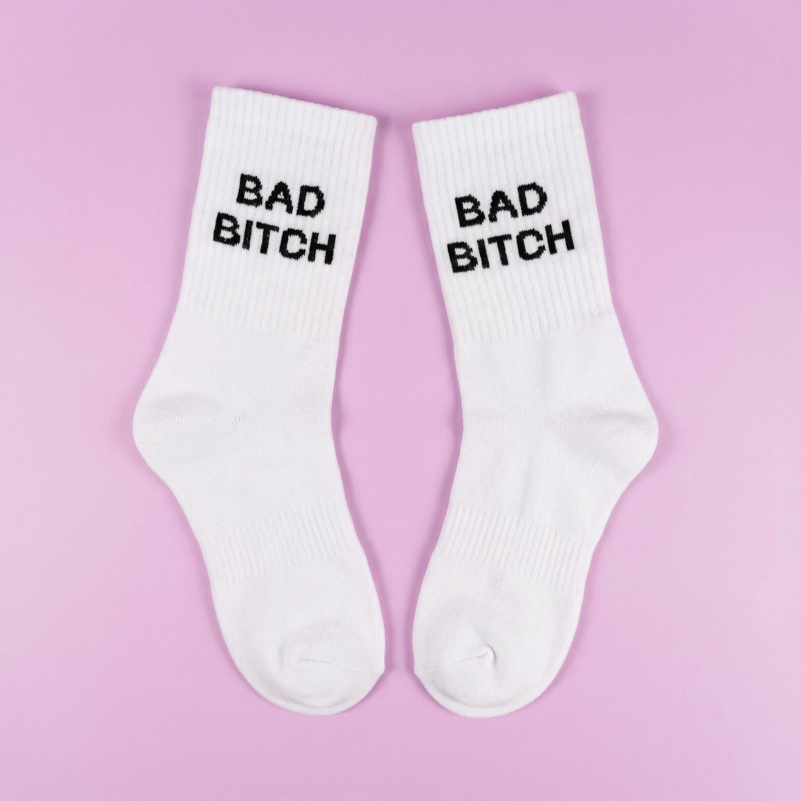 Bad Bitch Socken aus Bio-Baumwolle