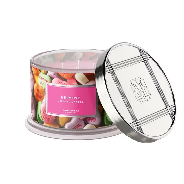 Be Mine – 4-Docht Duftkerze | Himbeermarmelade, Shortbread & Vanilleschote | 510 g