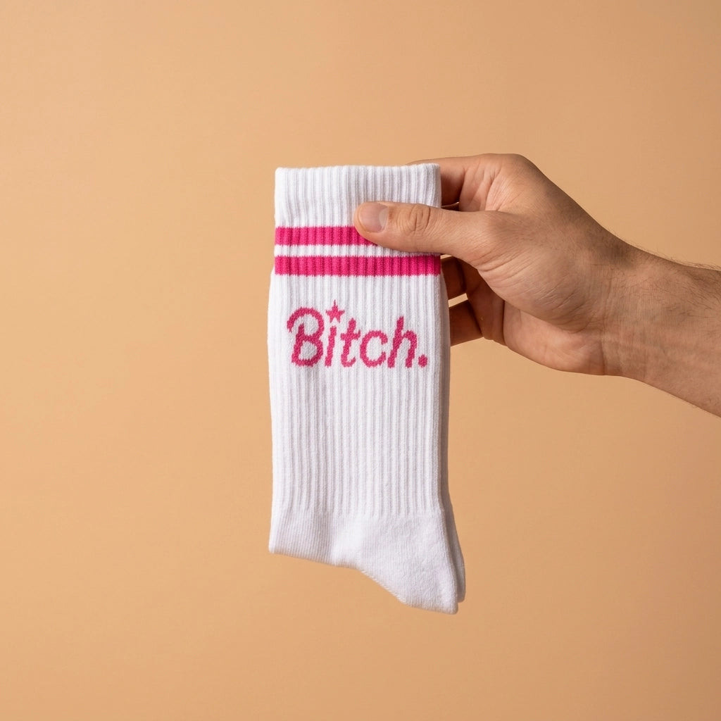 Bitch Socken aus Bio-Baumwolle