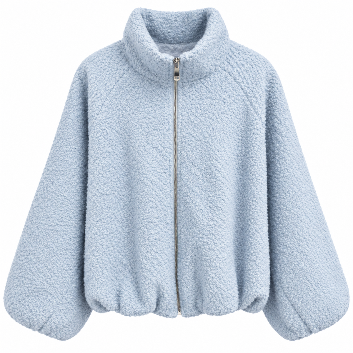 Teddy Zipper Jacke – Cozy & Oversized