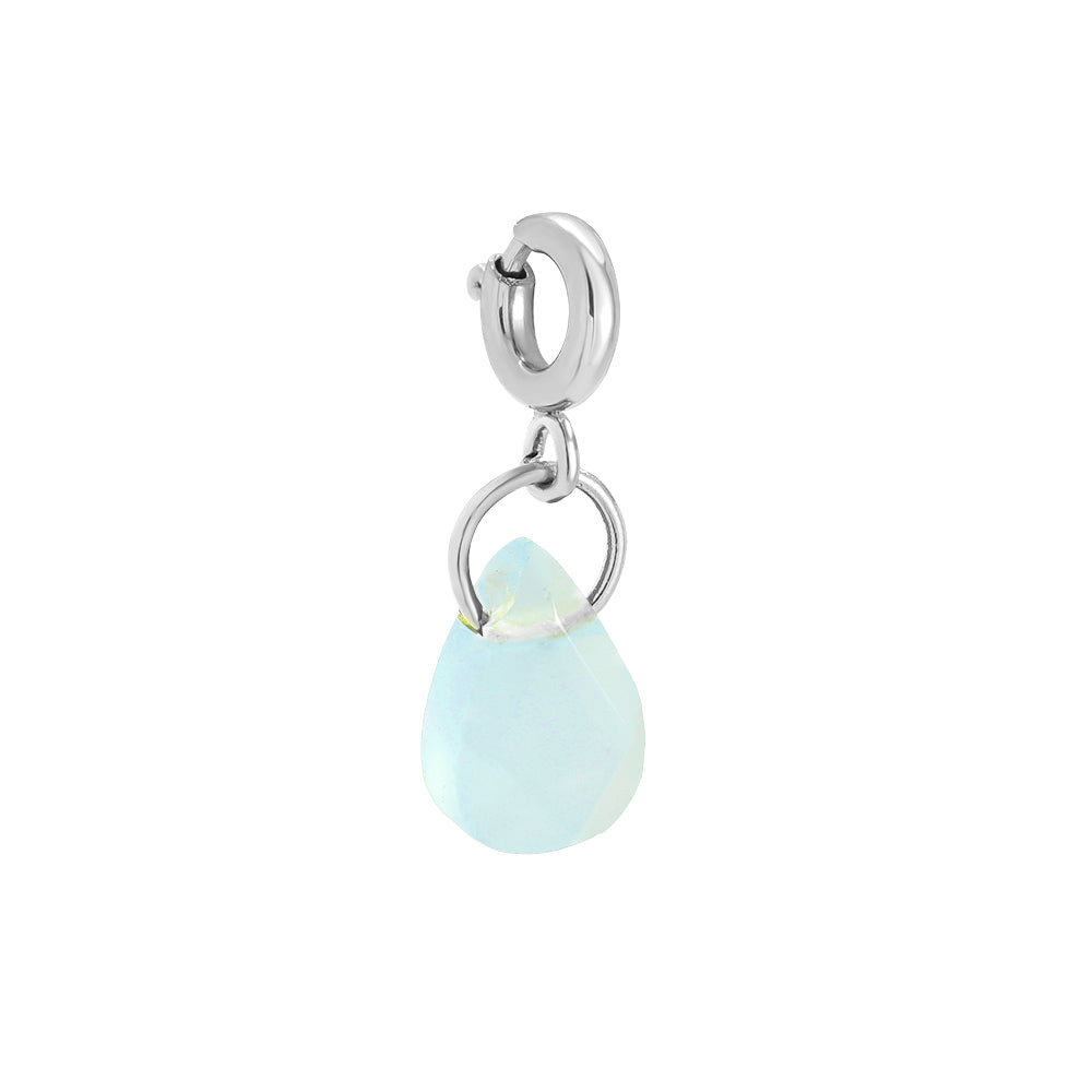 Blaue Jade Charm