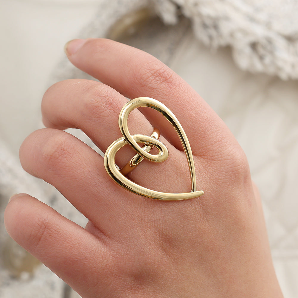Bold Heart Ring