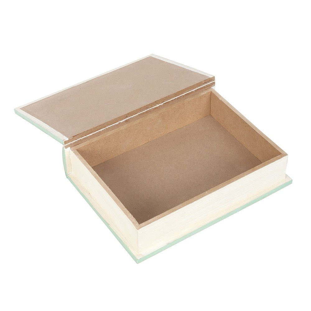Grüne Buch-förmige Aufbewahrungsbox