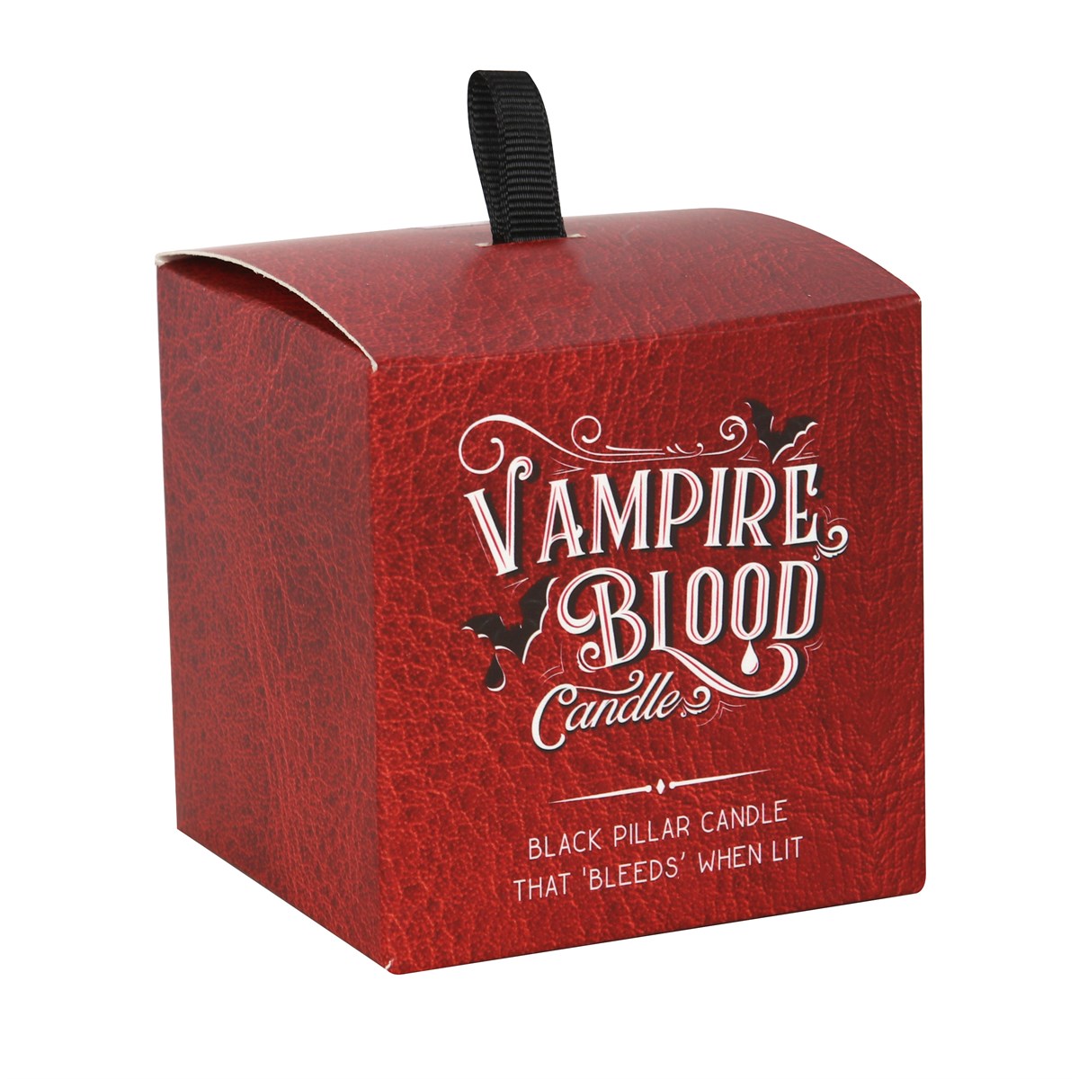 Vampirblut – Gothic-Kerze mit blutrotem Wachseffekt