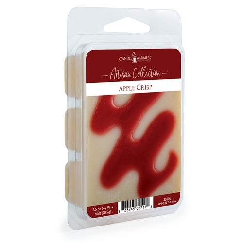 Wachsmelt – Apple Crisp | Handgegossen aus 100% Sojawachs, Apfelkuchen-Duft