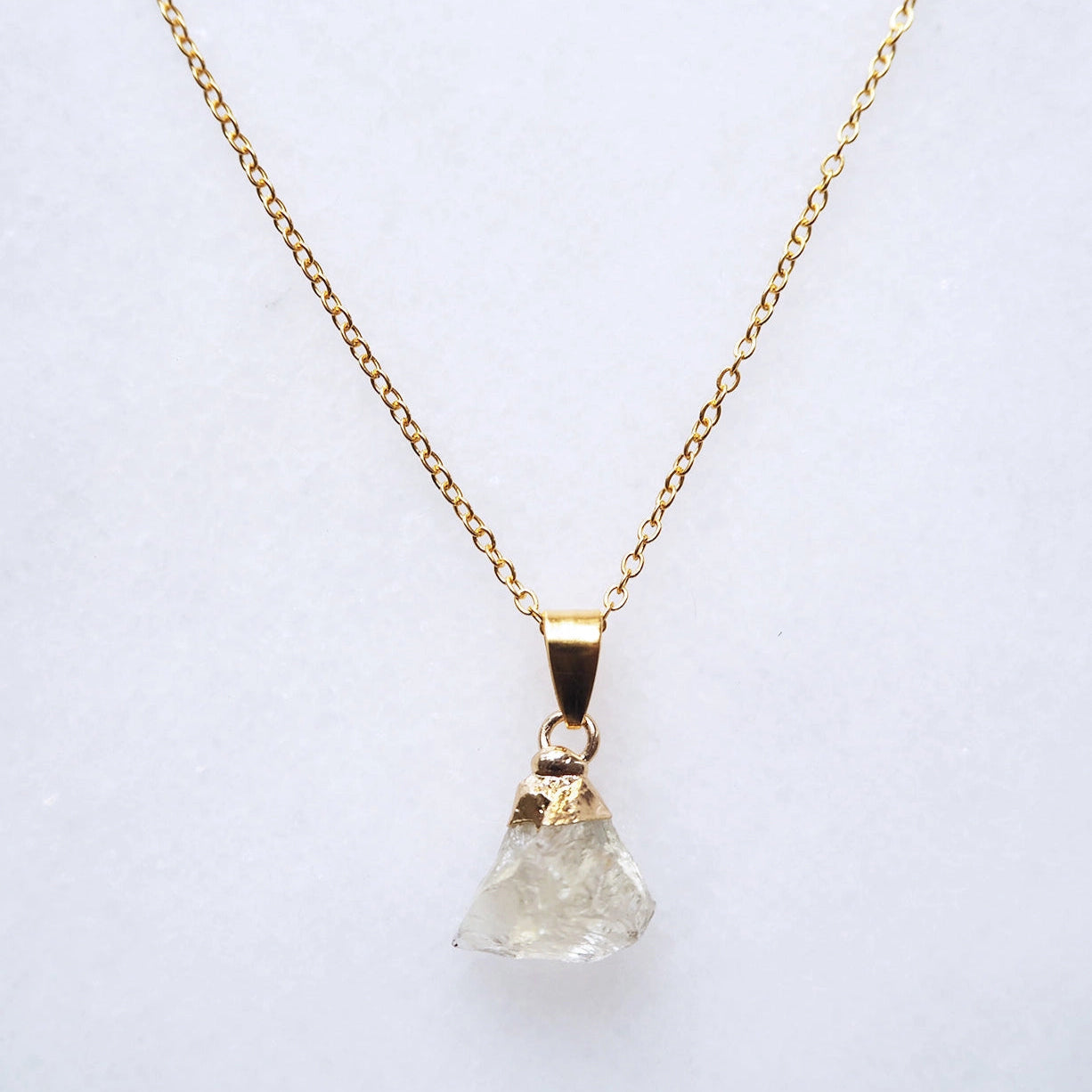 Citrin Rohstein Kette