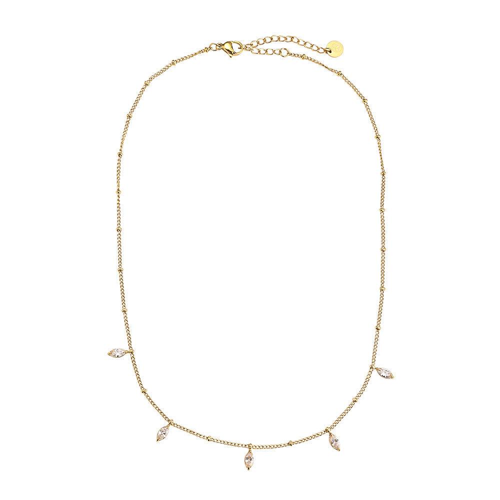 Diamond Eye Drop Kette