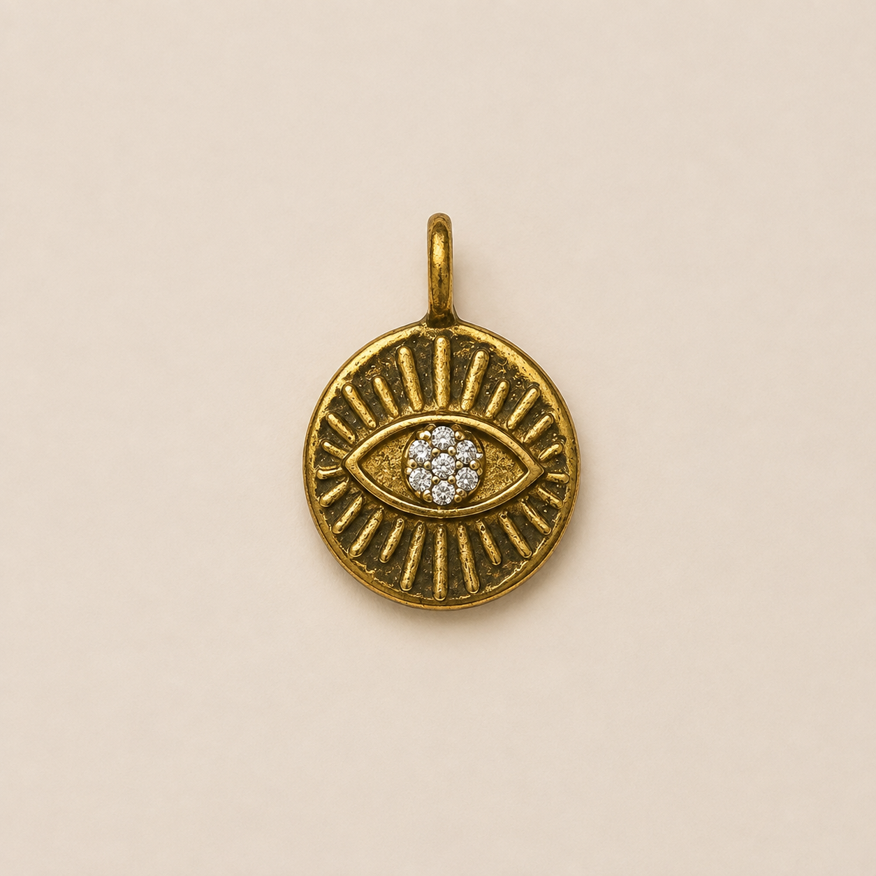 Diamond Nazar Charm