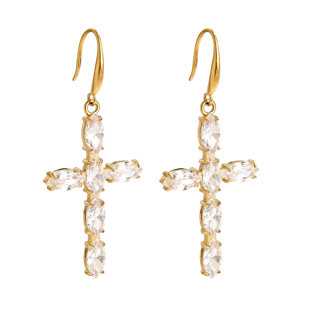 Divine Cross Ohrringe