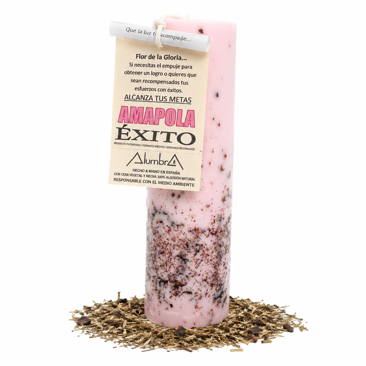 Éxito Ritualkerze – Erfolg, Fülle und Verwirklichung deiner Ziele