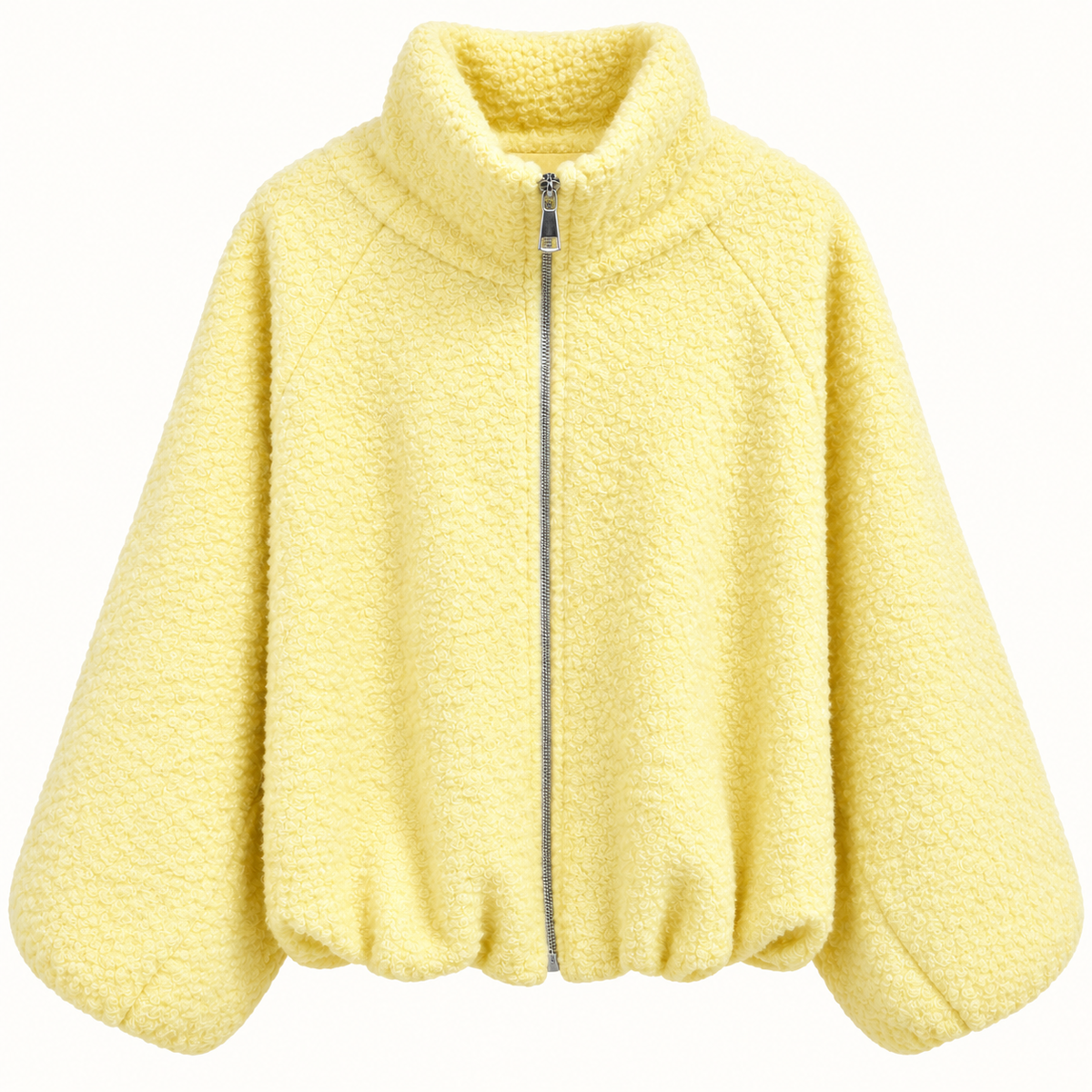 Teddy Zipper Jacke – Cozy & Oversized