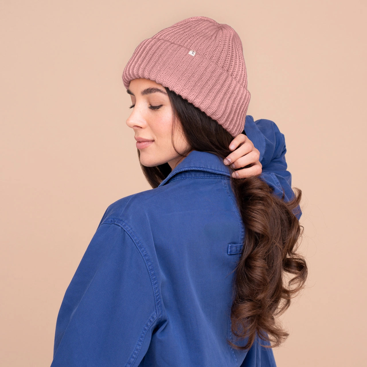 Glazey™ Beanie mit Satinfutter – Warm bleiben, Haare schützen
