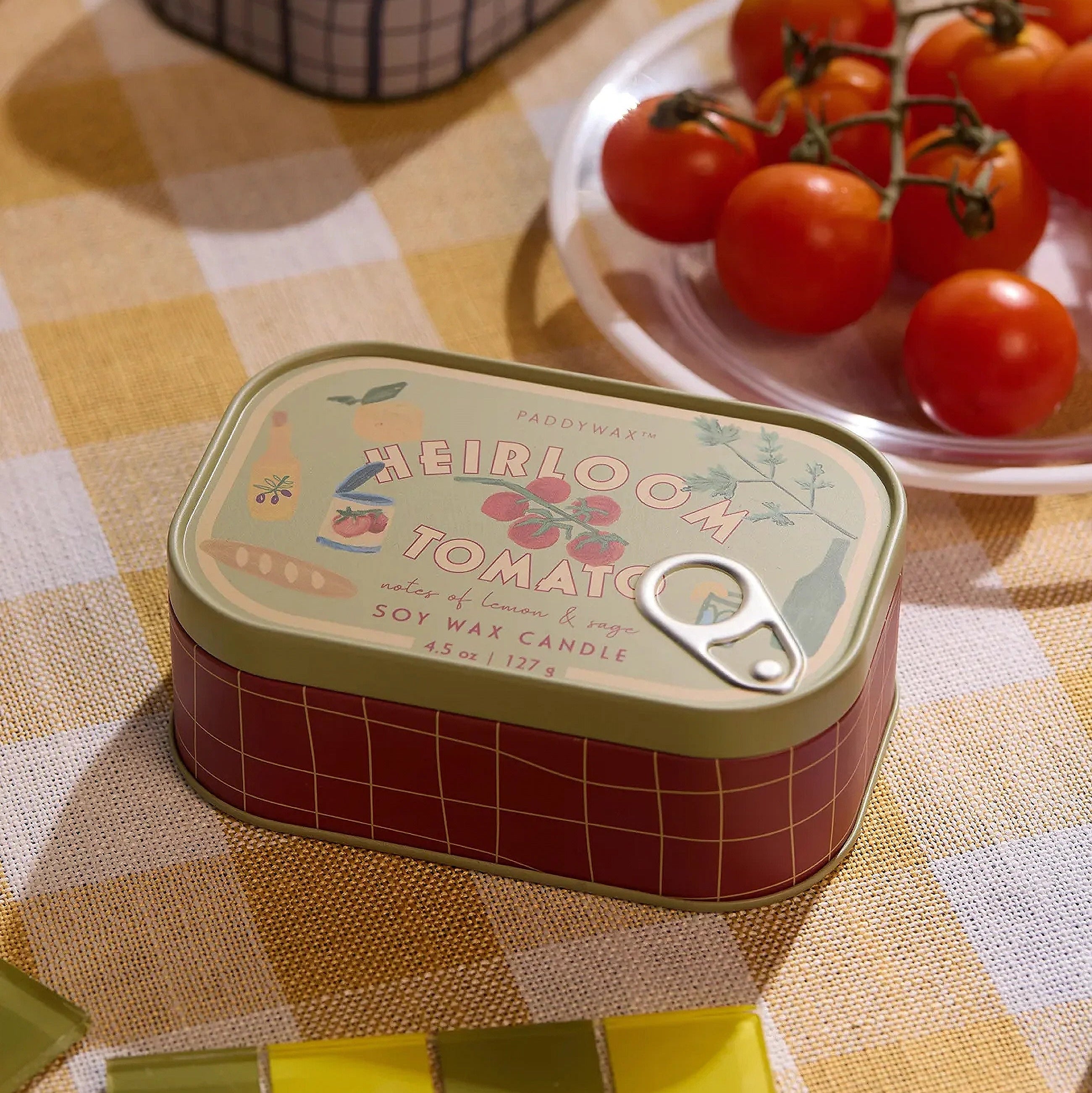 Paddywax Bistro Duftkerze Heirloom Tomato – Der Duft eines sonnigen Kräutergartens
