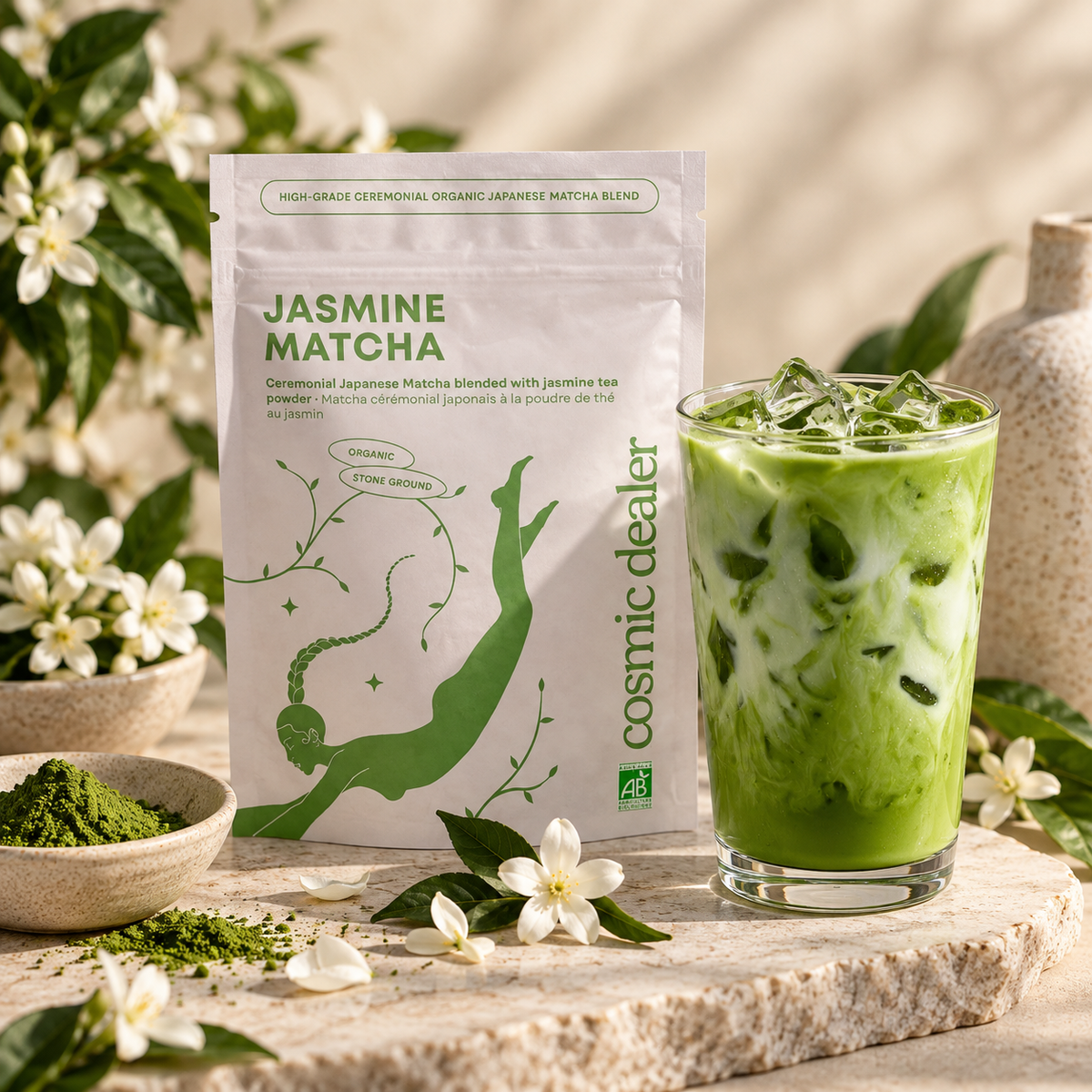 Jasmine Matcha – Ceremonial Grade
