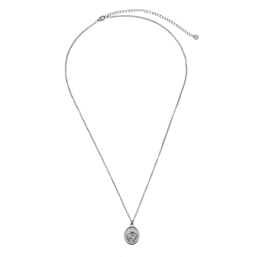 Edelstahl Kette „Moon in Sun“