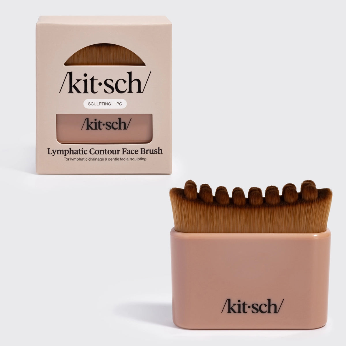 Kitsch Gesichtsbürste zur lymphatischen Konturierung