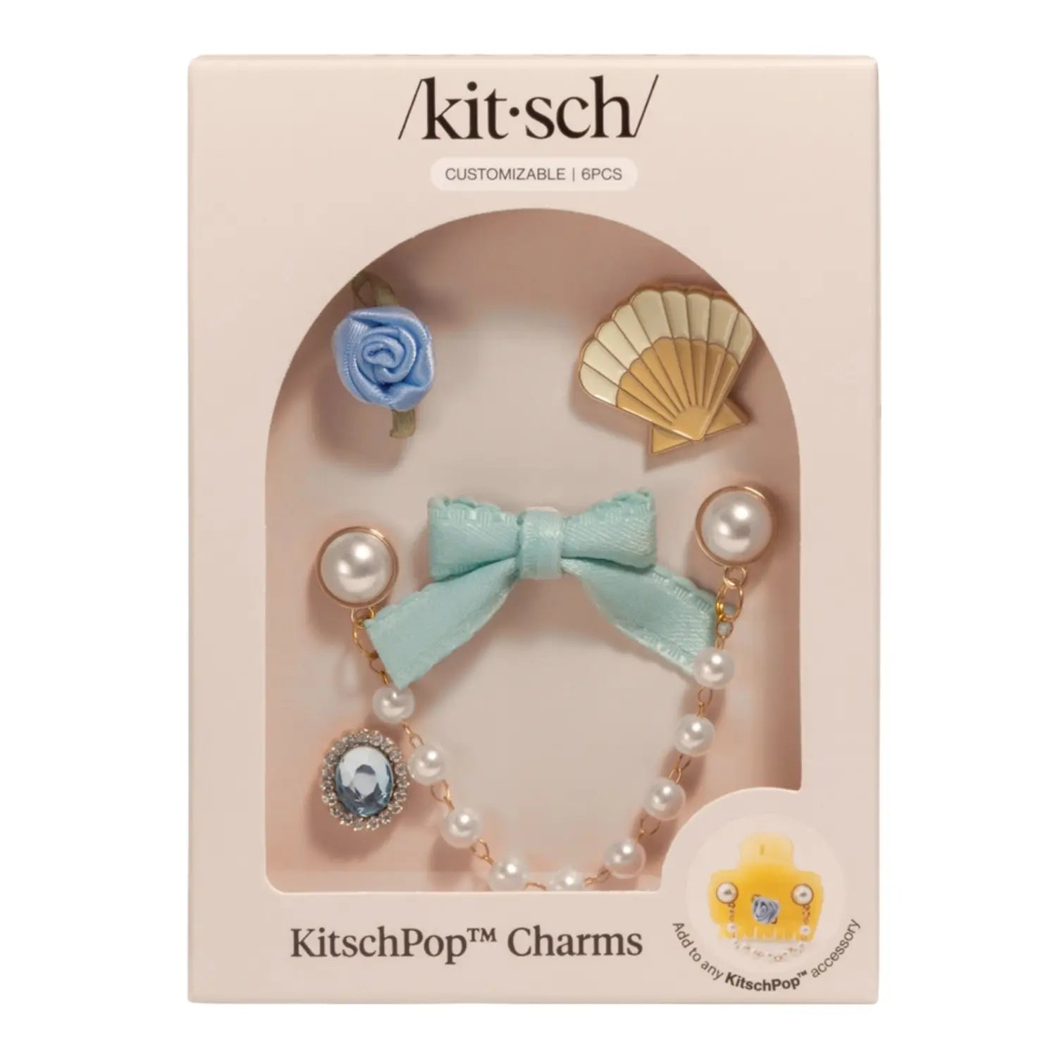 Kitsch Pop Charms in Coastal Cottage – Personalisiere deine Haarklammer