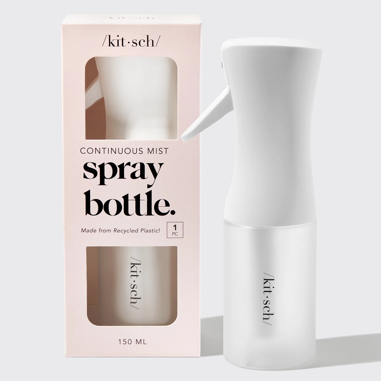 Kitsch Sprühflasche mit kontinuierlichem Sprühnebel – Weiß