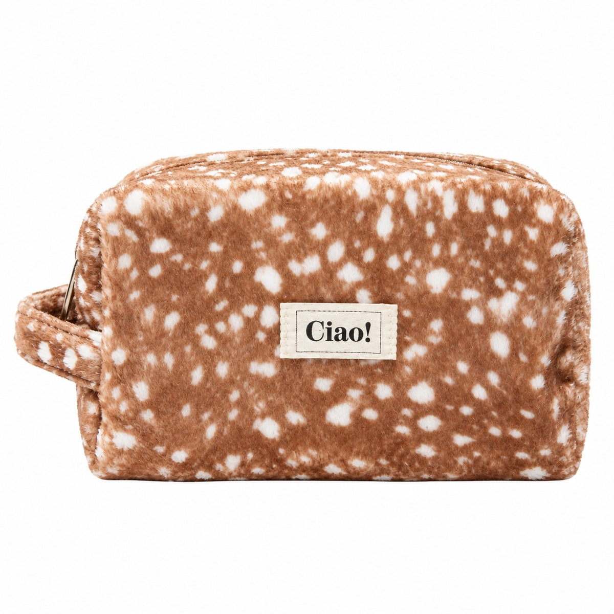 Fawn Love – Kosmetiktasche im Reh-Print