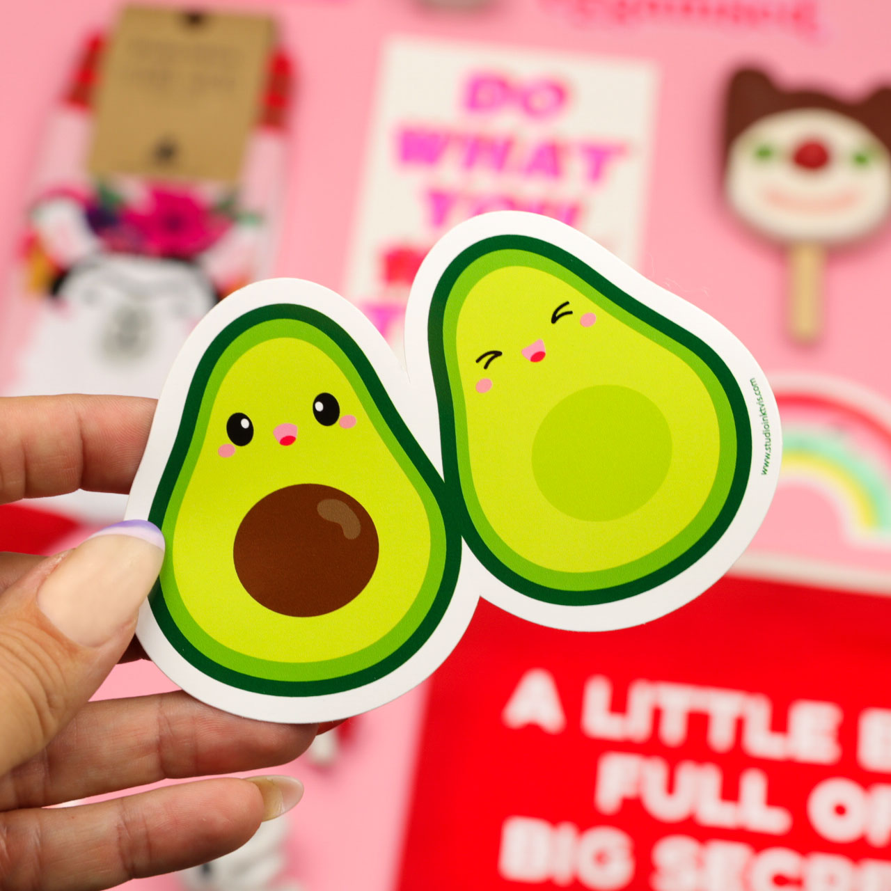 Avocado Couple - Sticker