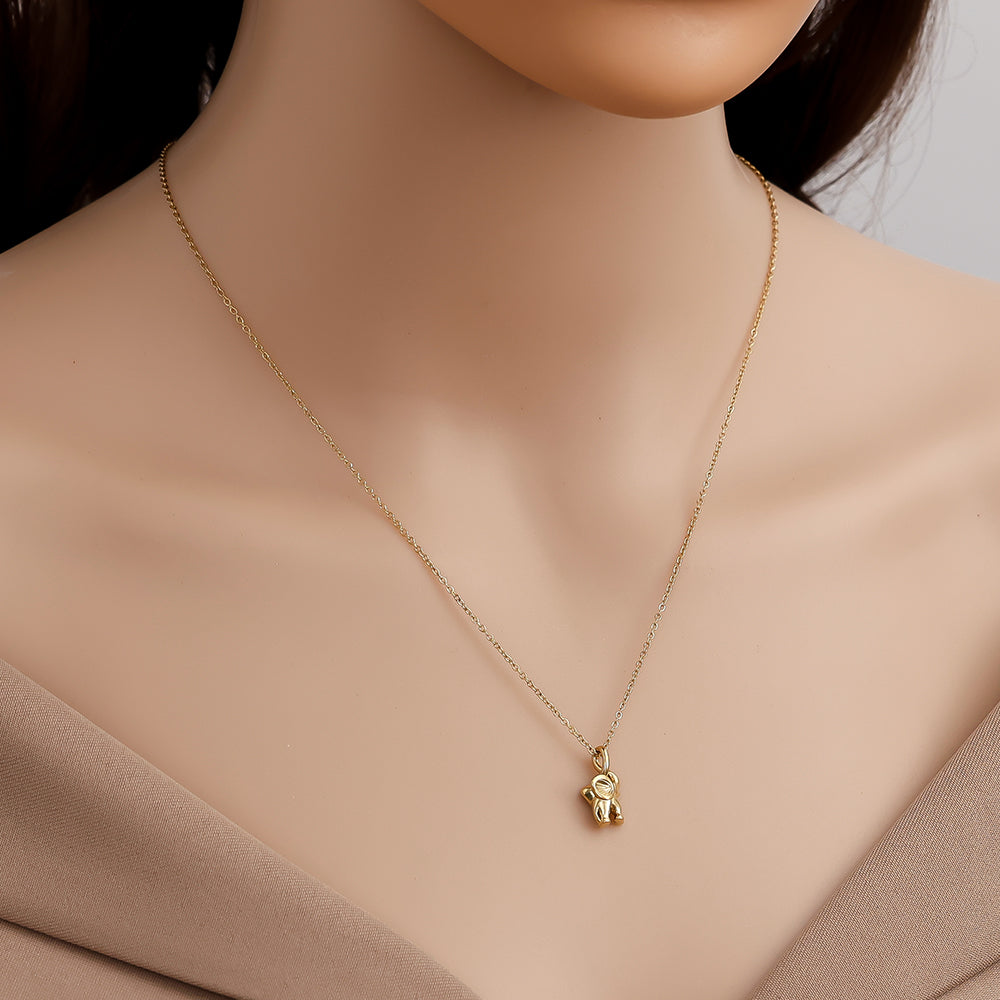 Golden Elephant Charm Kette
