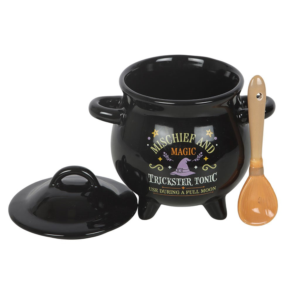 Suppenschüssel „Mischief and Magic Cauldron“ mit Löffel
