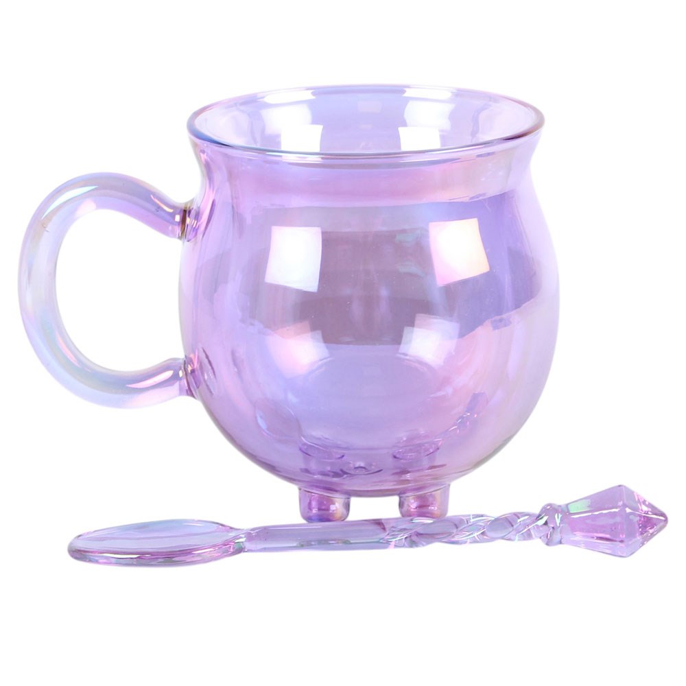 Magische Aura Tasse mit Löffel