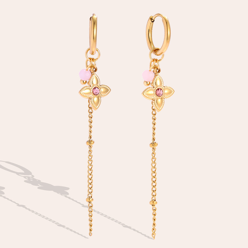 Edelstahl Ohrringe „Blossom Drop“