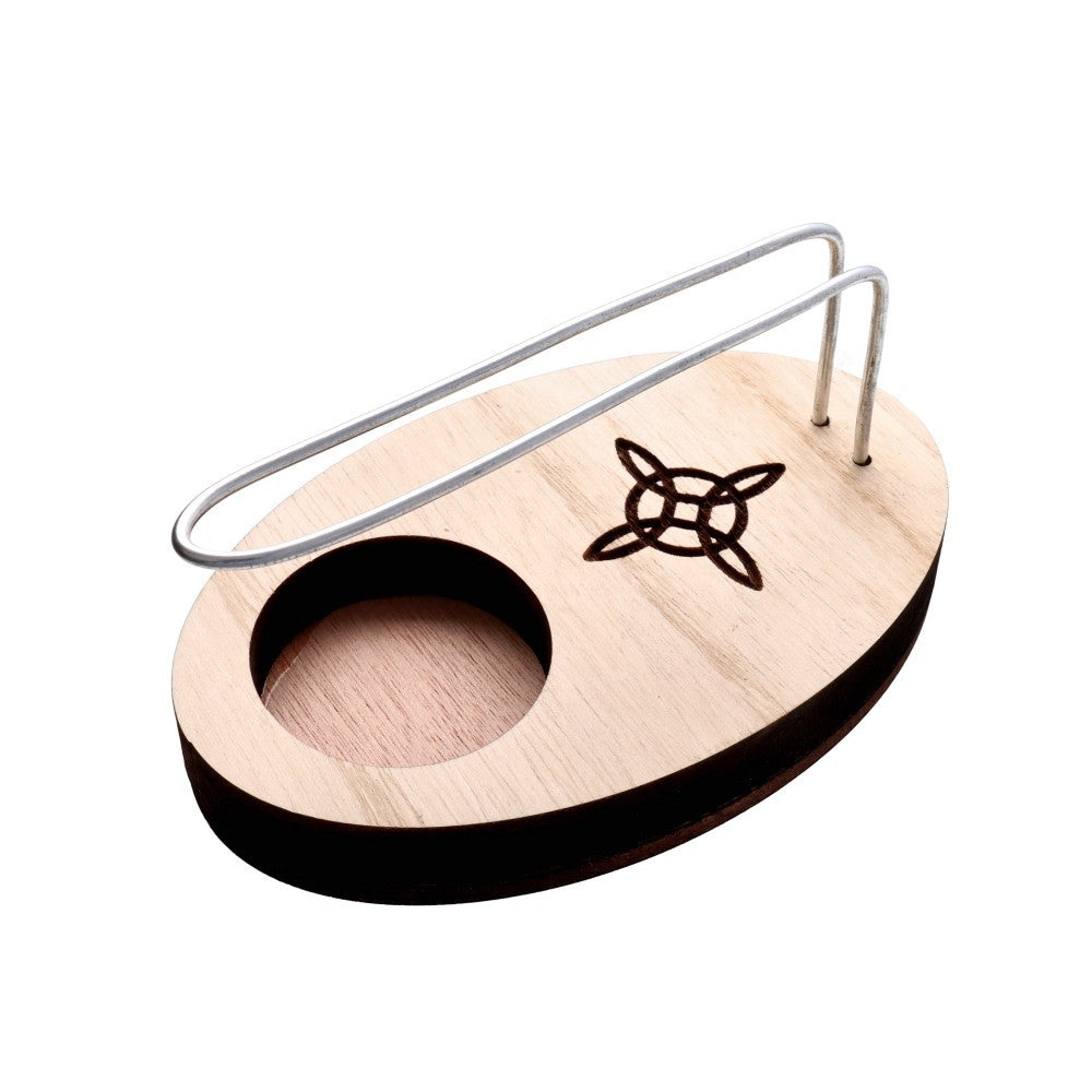 Palo Santo Brenner aus Holz mit Teelichthalter