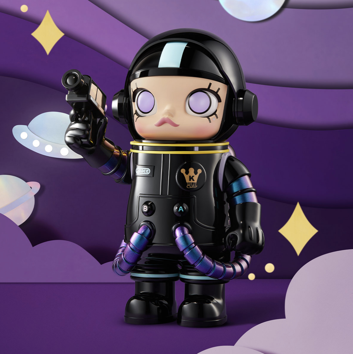 MEGA SPACE MOLLY 400% Erebus – Pop Mart Collectible Figur