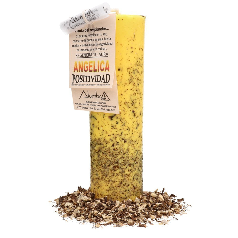 Ritualkerze - Positivity | Licht & schützende Klarheit