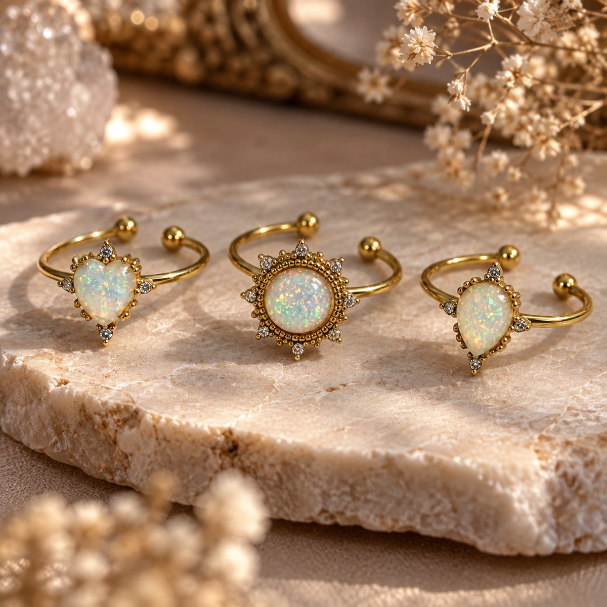 Ring - Opal Glow