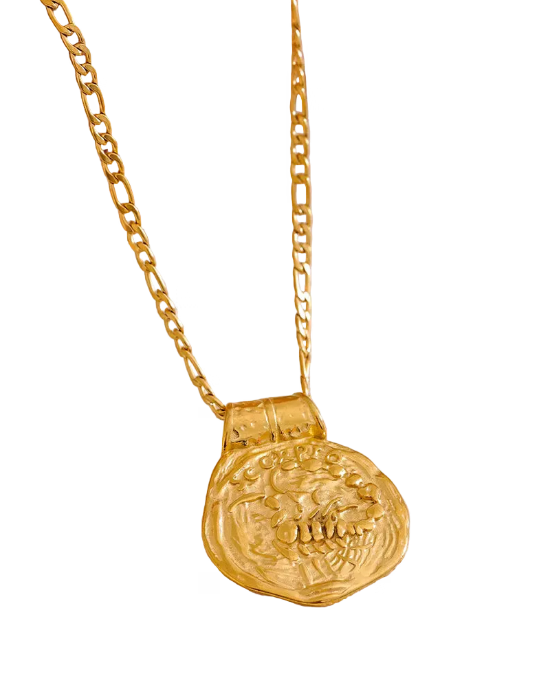 Antique Zodiac Kette – Antike Sternzeichen Halskette Gold