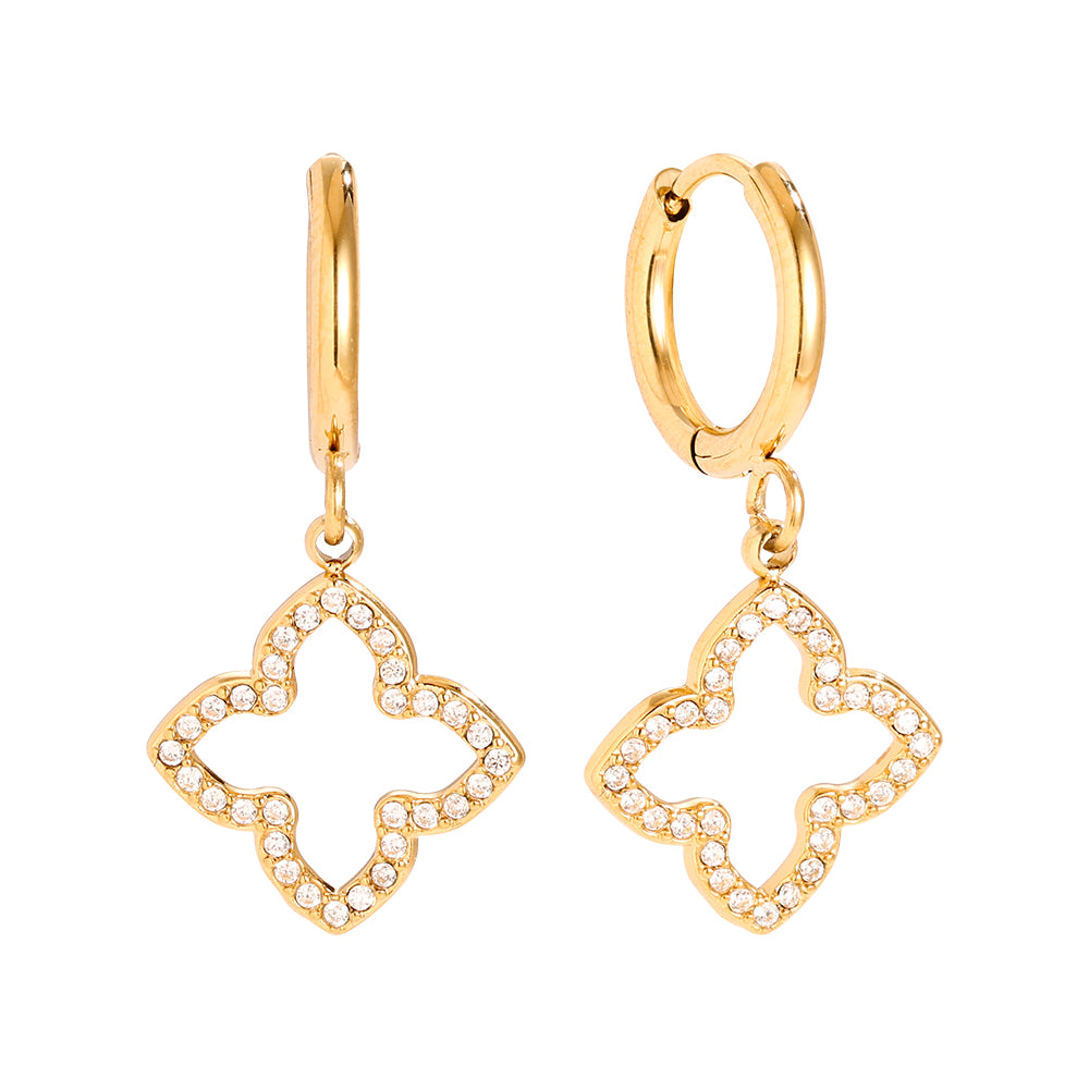 Sparkling Flower Ohrringe