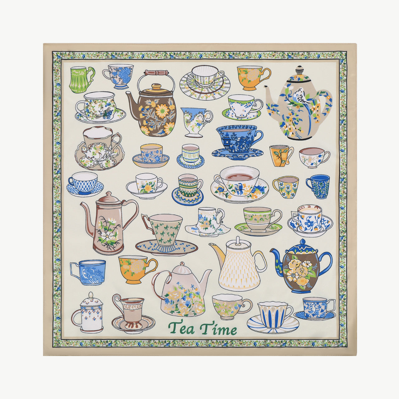 Teetassen Tuch aus Viskose 70x70 cm