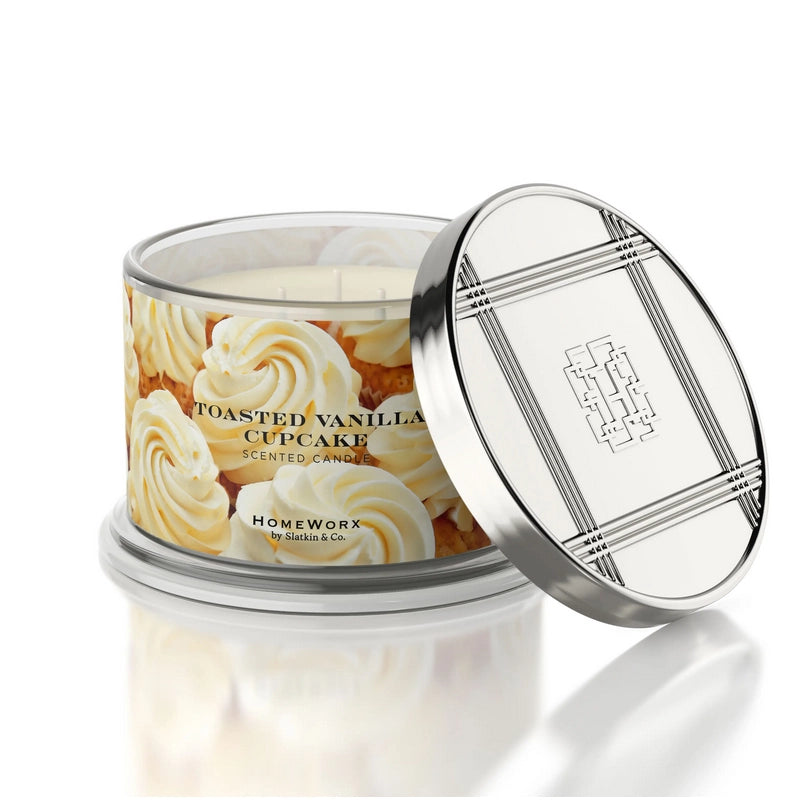 Toasted Vanilla Cupcake – 4-Docht Duftkerze | Warme Vanille & Karamell | 510 g