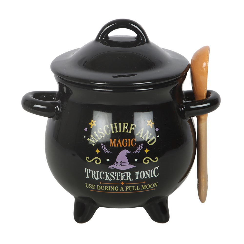 Suppenschüssel „Mischief and Magic Cauldron“ mit Löffel