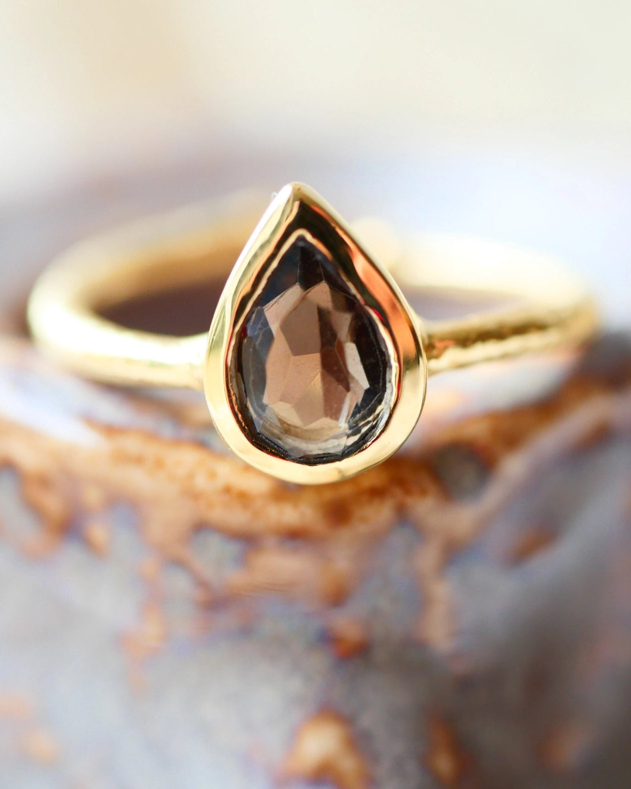 Valora Ring – Rauchquarz