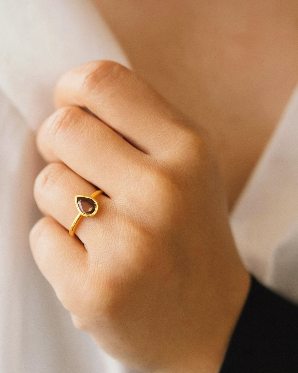 Valora Ring – Rauchquarz