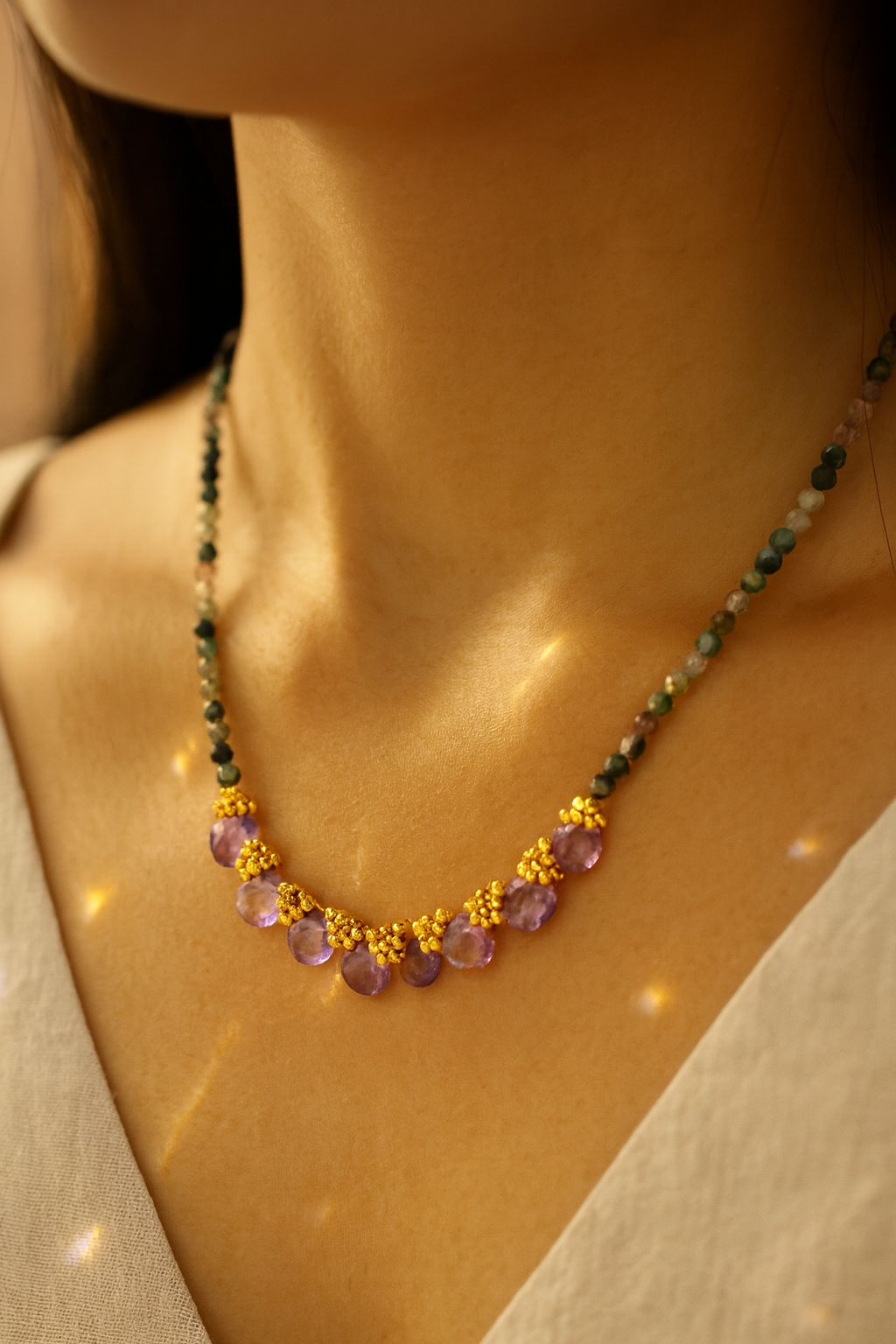 Yue Kette – Achat & Amethyst