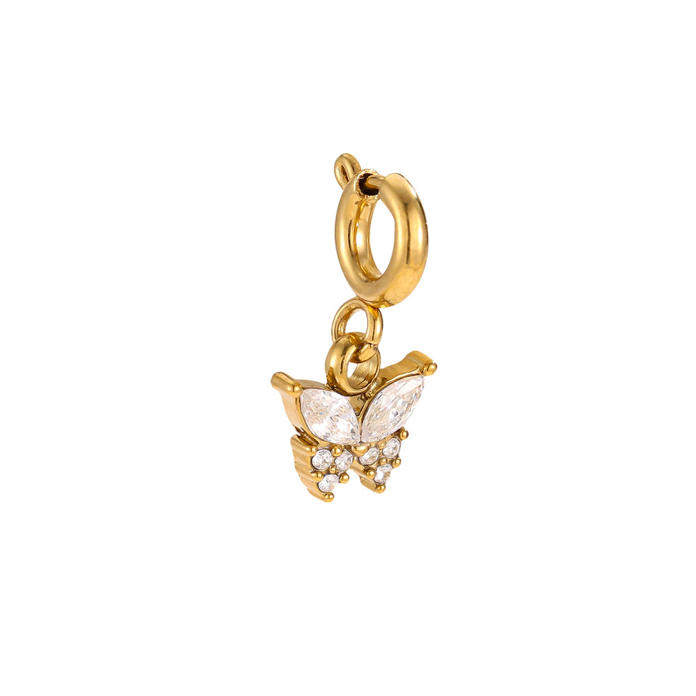Aurielle Butterfly Charm 16mm