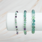 Fluorit Heilstein Perlen Armband Kristallschmuck Schmuck Onlineshop Annurah Deutschland 